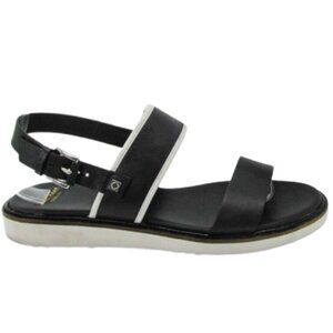 Cole Haan Wedge Sandals, Grand.OS, Leather Double Strap Slingback  EUC, sz 8.5